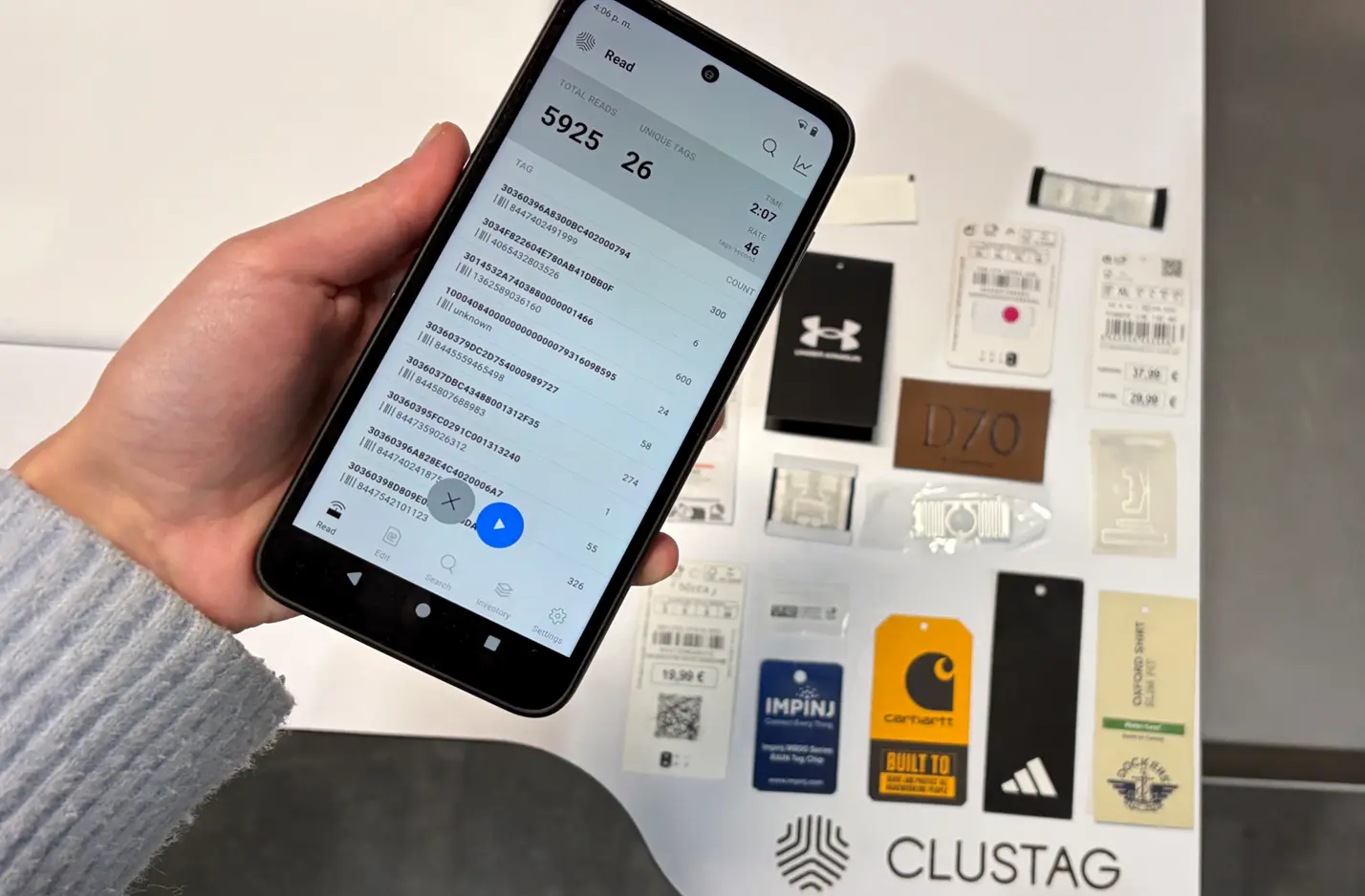 Tag Inspector: la app para validar y analizar etiquetas RAIN RFID al instante