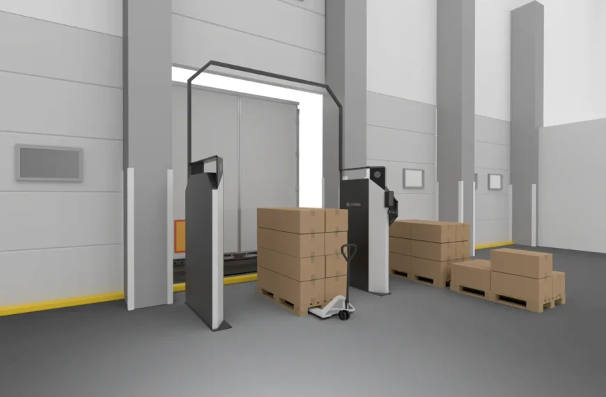 Aumenta la velocidad de las salidas con el RFID Gate Portal, optimizando los flujos de trabajo en el muelle de carga y reduciendo las comprobaciones manuales.