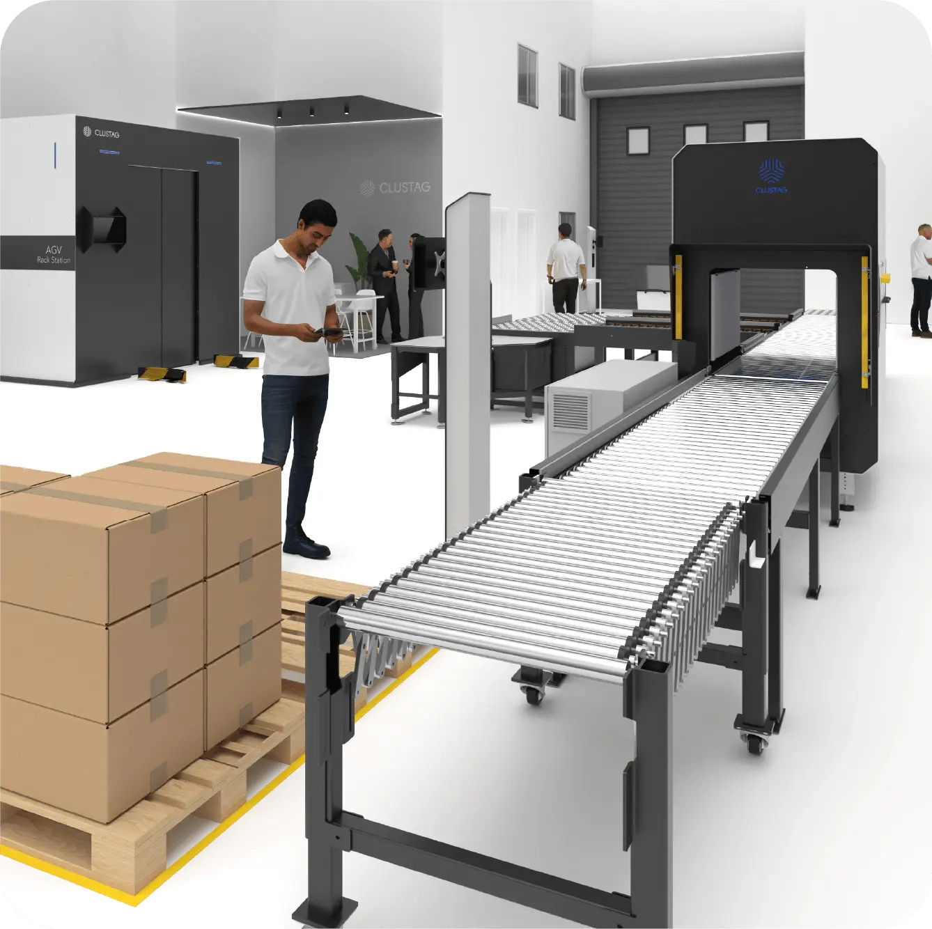 Dentro del Customer Experience Center de Clustag