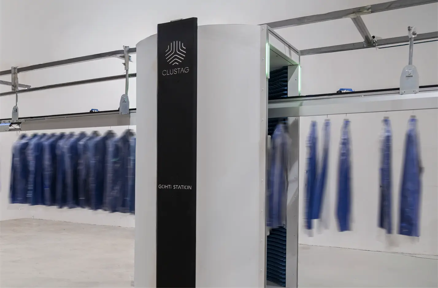 Prendas pasando por la estación GOHTi