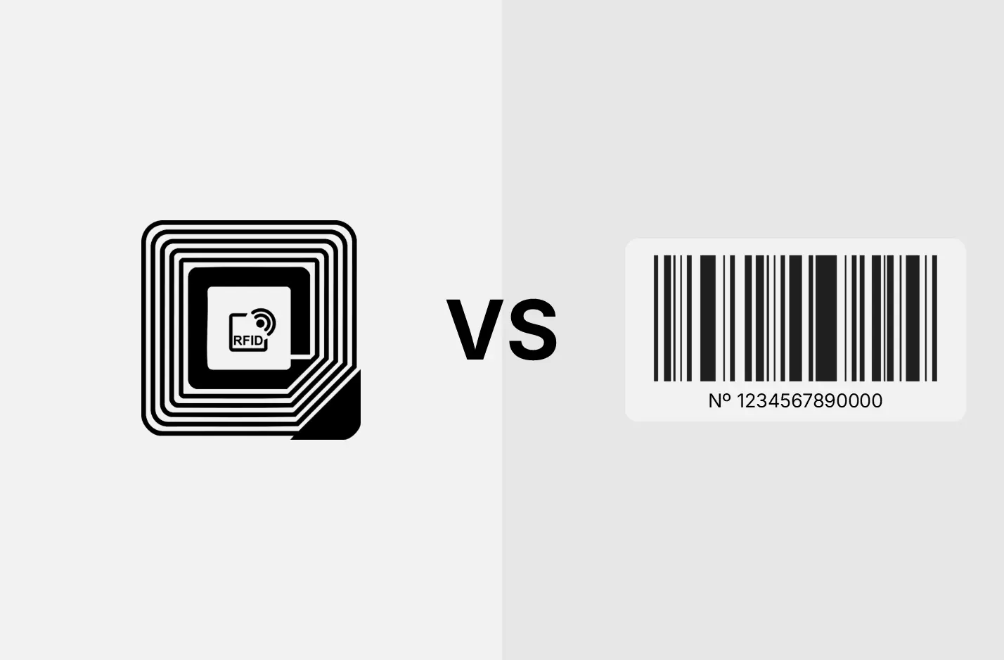 Short comparison of RFID and barcodes to highlight which technology offers better accuracy and efficiency for modern inventory operations.